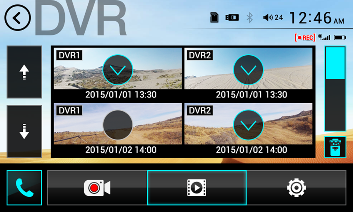Centro de mando NAVATLAS - 7" - Polaris DXP1000DVR