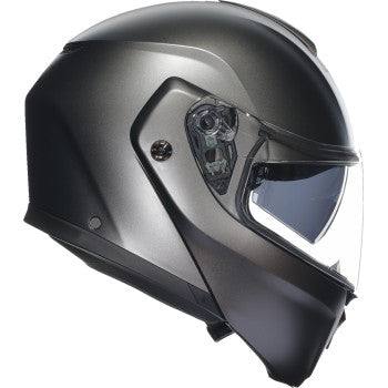 Casco de moto AGV Streetmodular - Gris mate - 2XL 21182960020092X
