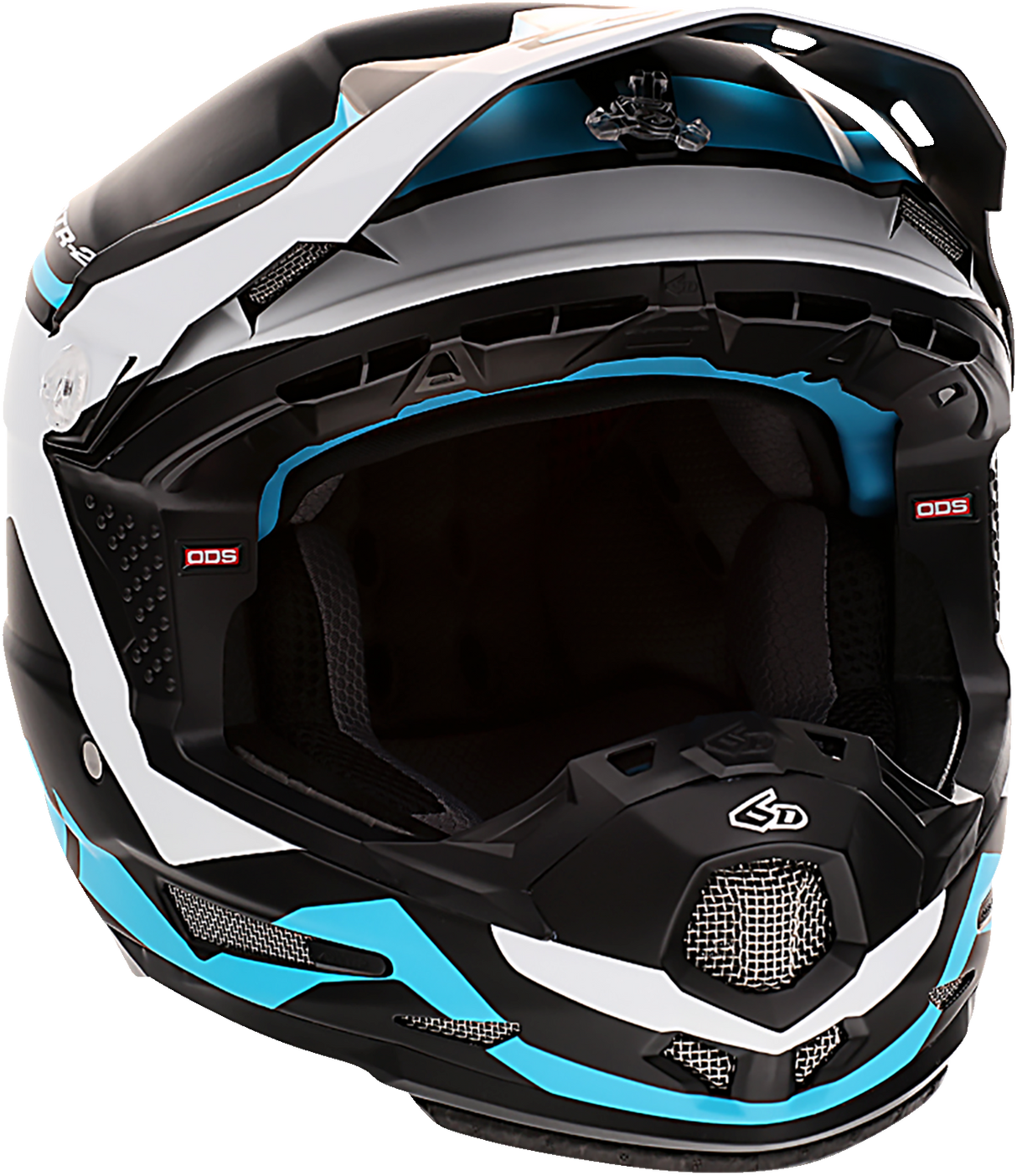 Casco de motocicleta 6D ATR-2Y - Drive - Cian - XL 11-6303