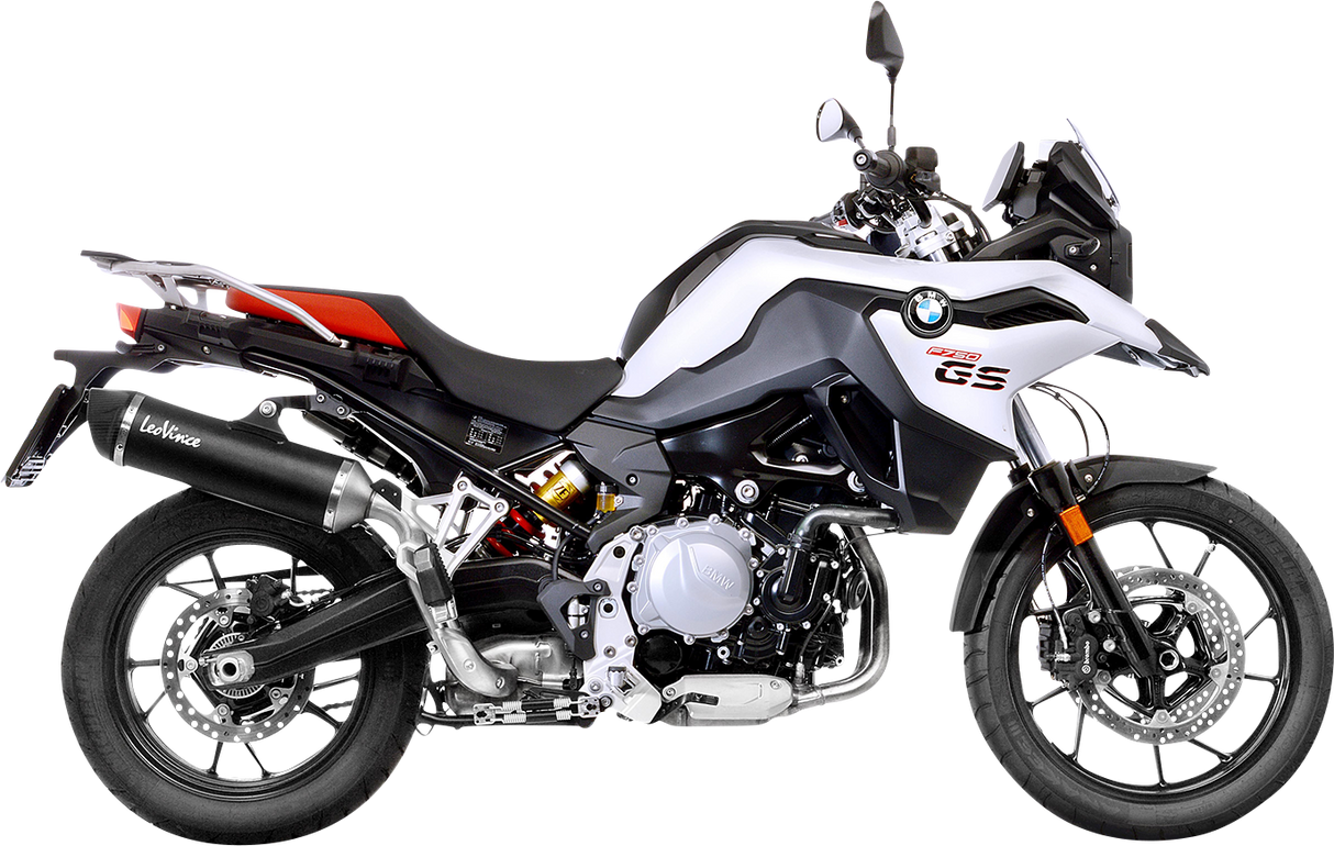 Silenciador deslizante LEOVINCE Nero - Negro - Acero inoxidable 14055