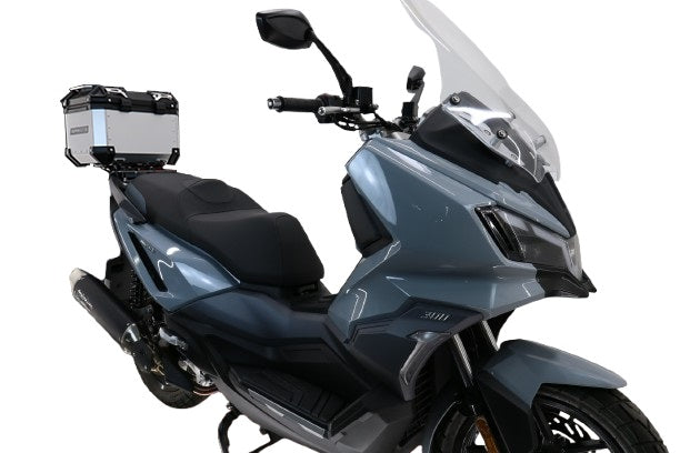 SYM ADX300 2024-2026 GPR Tech 26L Aluminum Top Case, Silver with Mounting Plate - photo 3