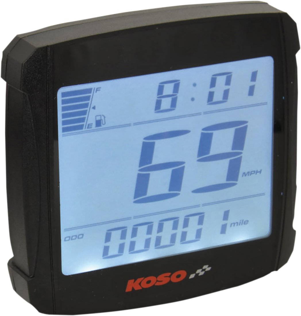 Velocímetro KOSO NORTH AMERICA XR-01S - 2,94" L x 3,05" W x 0,94" D BB026000