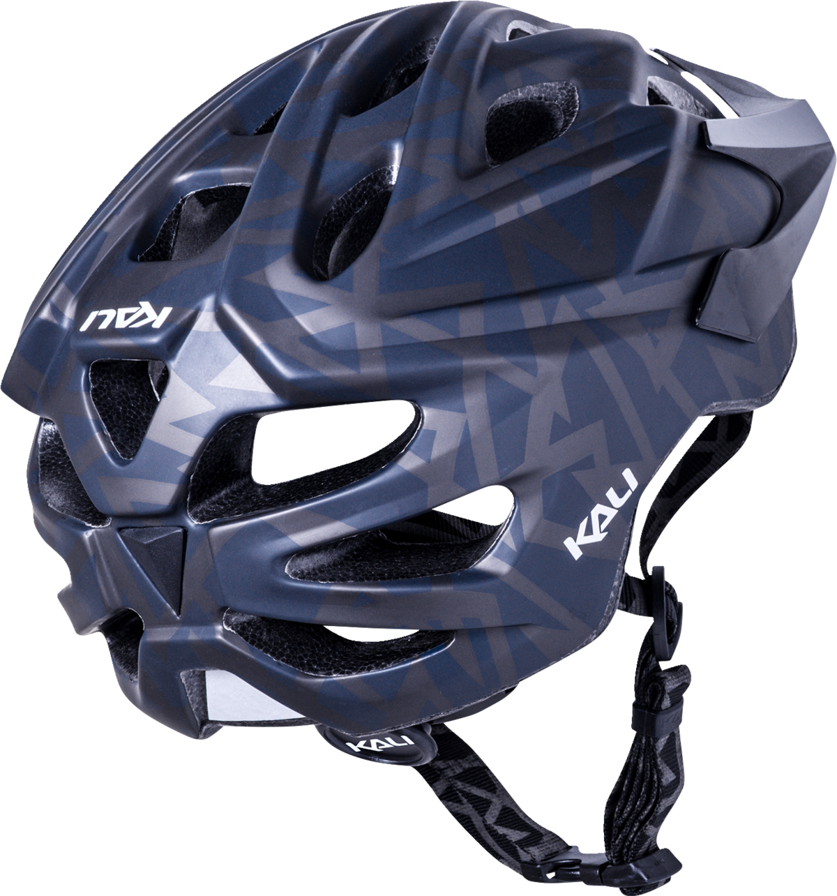 Casco de bicicleta KALI Youth Chakra Plus - Pirámide - Verde azulado mate 0221421122