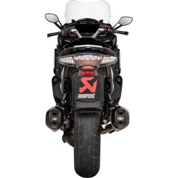 AKRAPOVIC Slip-On Line Mufflers - Titanium - BMW K 1600 GT & K 1600 GTL S-B16SO5-HZAAT