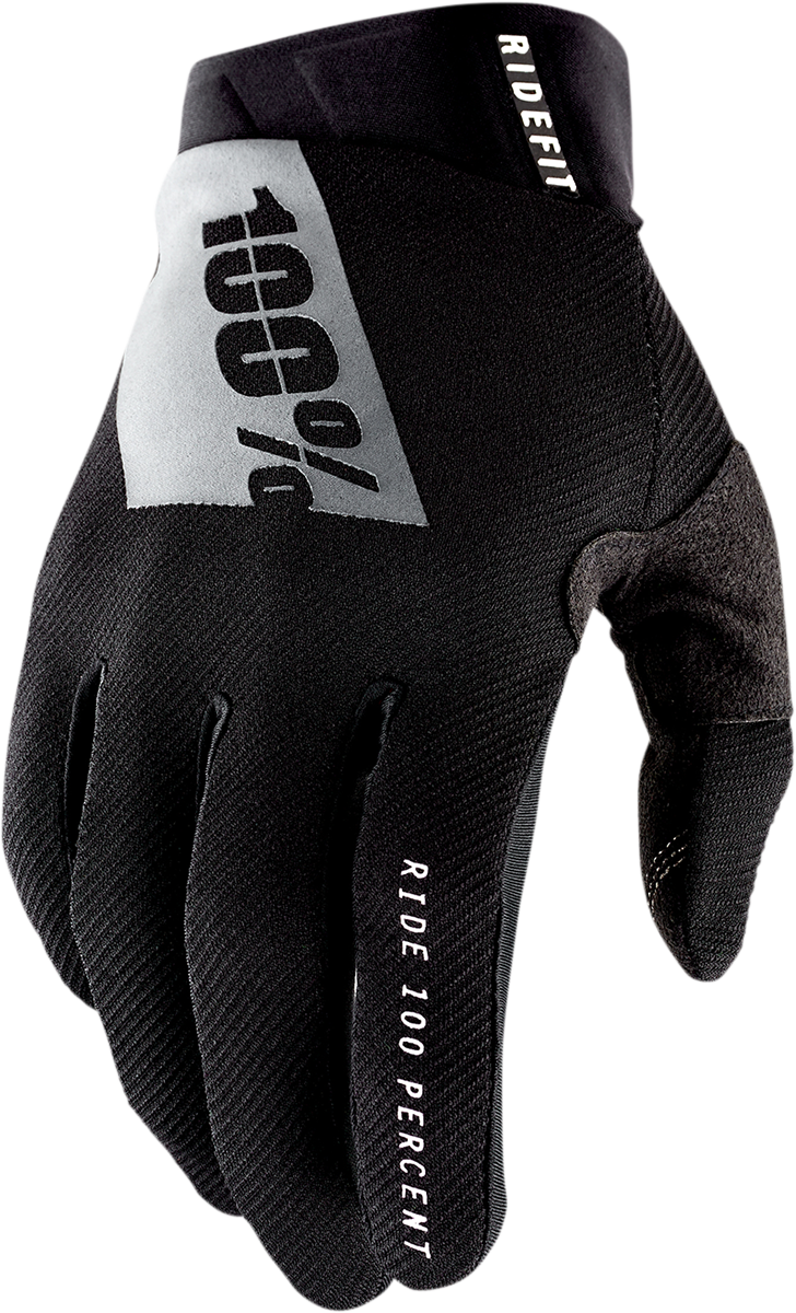 Guantes 100% Ridefit - Negro - XL 10010-00003