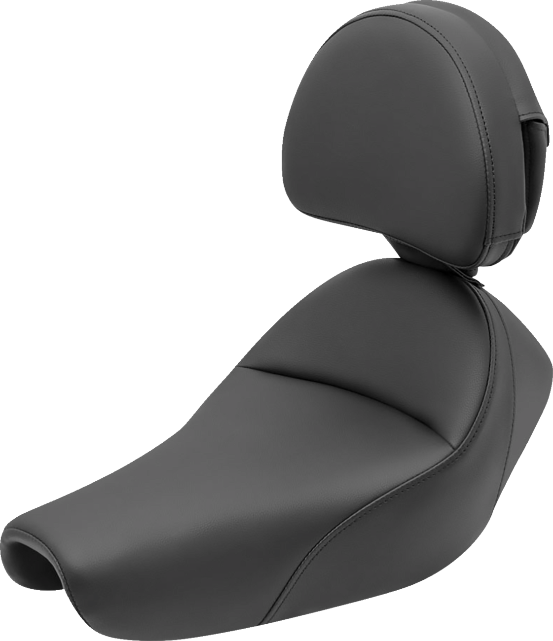 Asiento individual SADDLEMEN Heels Down - Con respaldo - Liso - Negro 807-11-0041