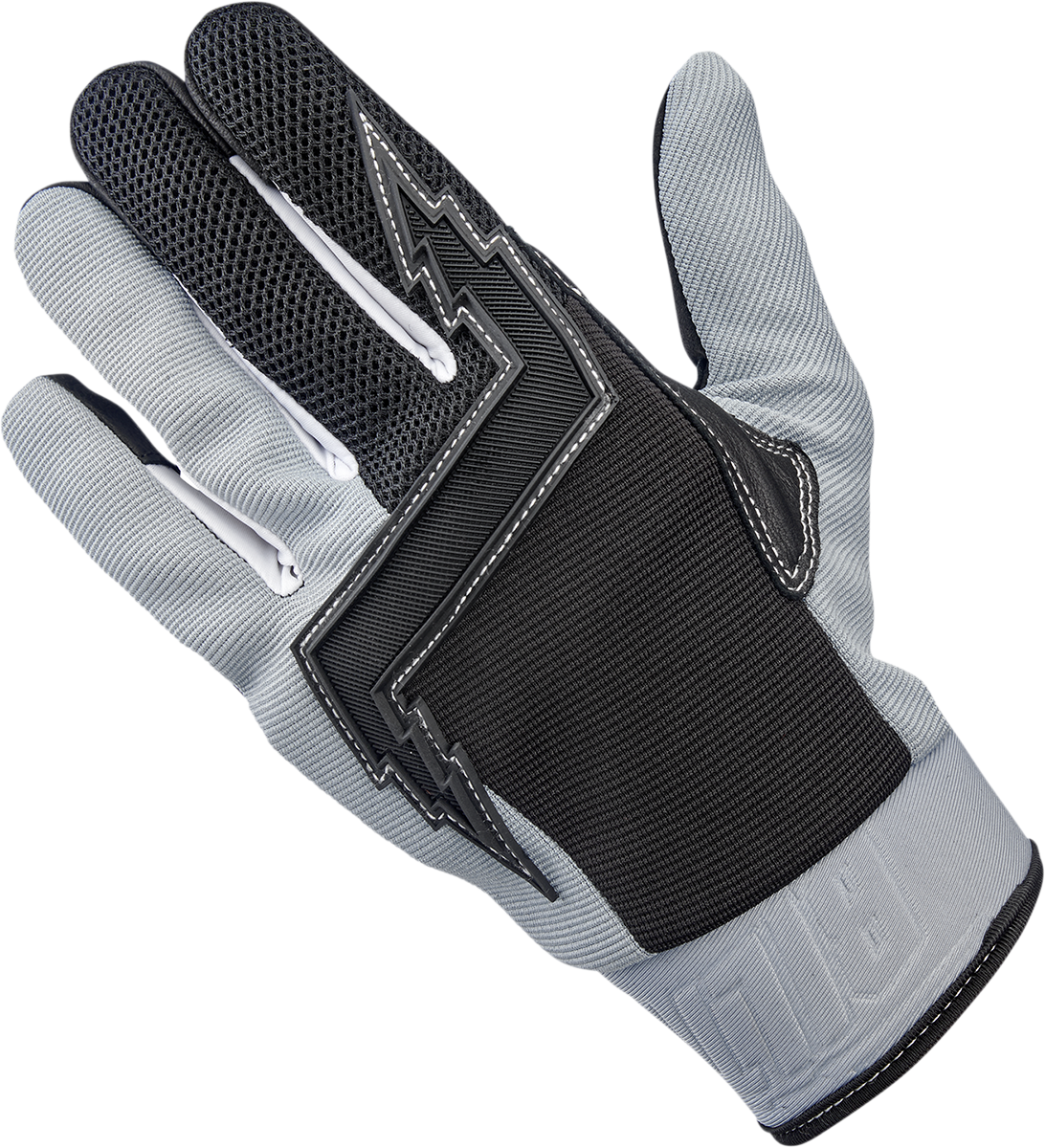 Guantes BILTWELL Baja - Gris - Mediano 1508-1101-303