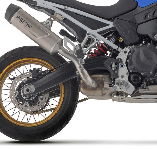 72653pk Arrow Indy Race Evo Slip-on Exhaust, Titanium for BMW F900GS & Adv '4-25
