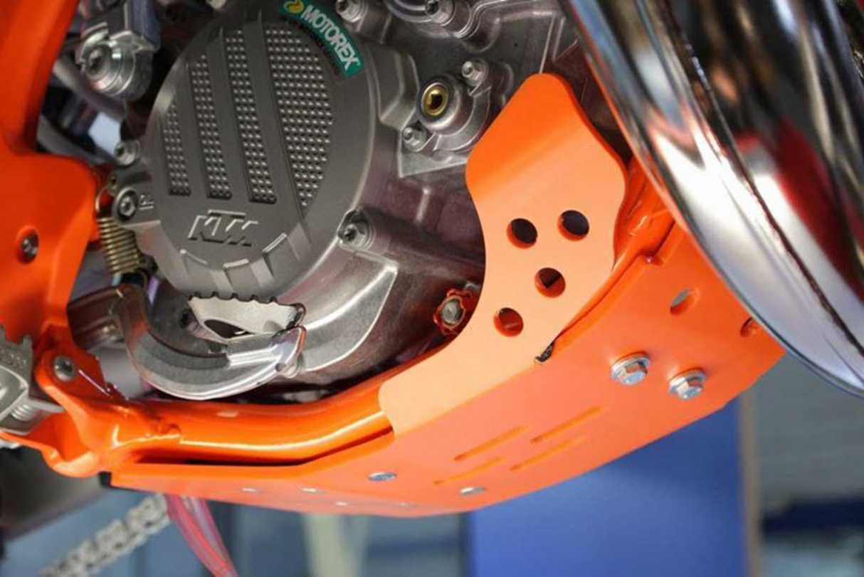 Protector de cárter AXP RACING - Naranja - KTM SX 85 AX1486