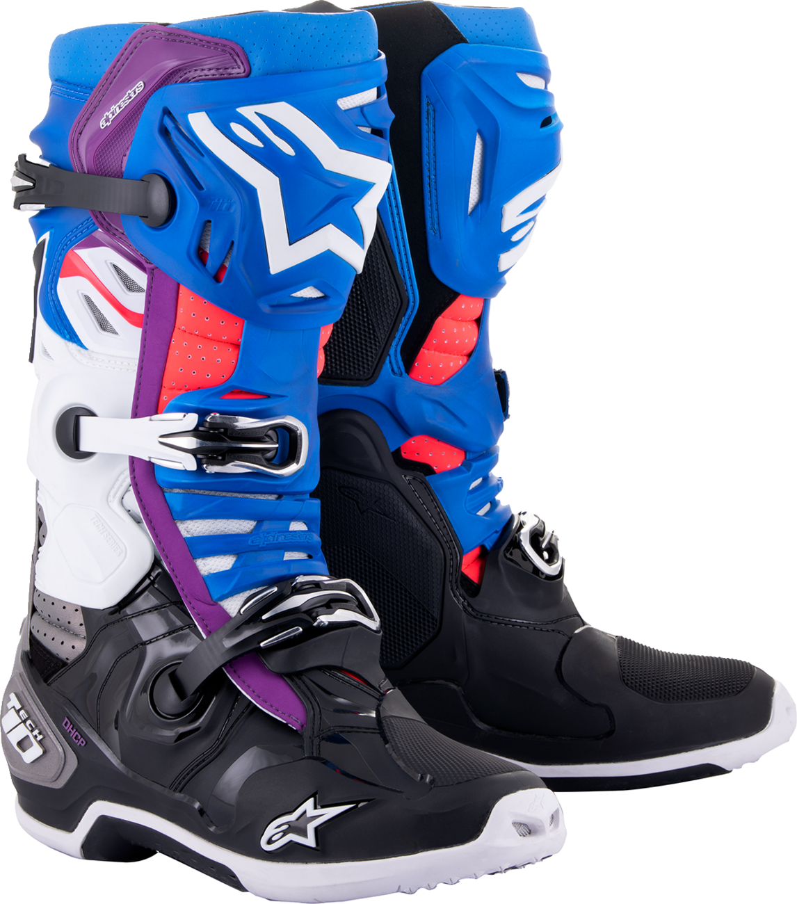 Botas ALPINESTARS Tech 10 Supervented - Azul/Negro/Blanco - Talla 10 de EE. UU. 2010520-1792-10