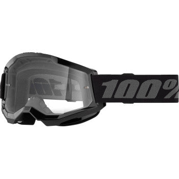 Gafas 100% Strata 2 - Negras - Transparentes 50027-00013
