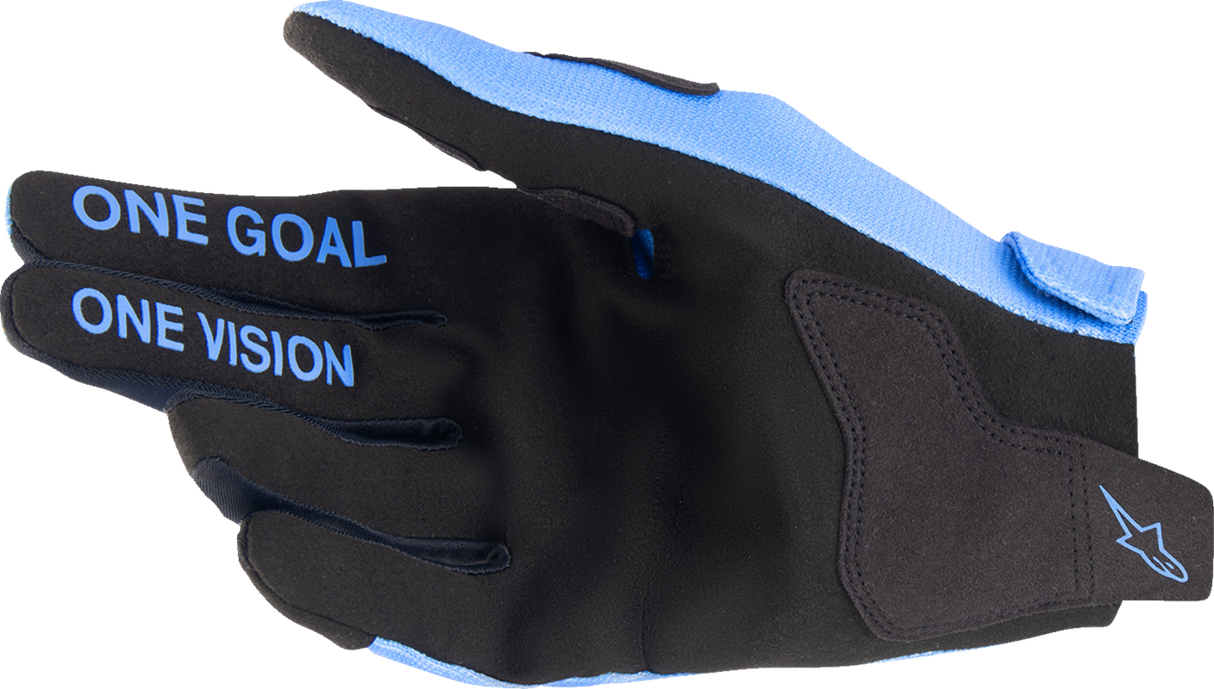 Guantes ALPINESTARS Radar - Azul claro/Negro - Pequeños 3561824-7056-S