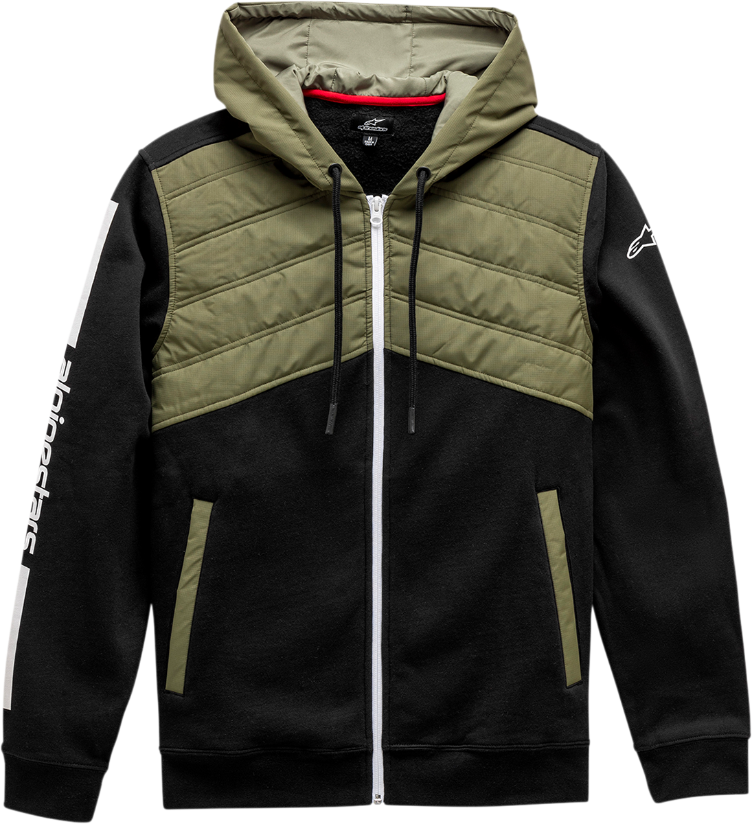 Chaqueta híbrida ALPINESTARS Alltime - Negro/Oliva - 2XL 12111100210672X