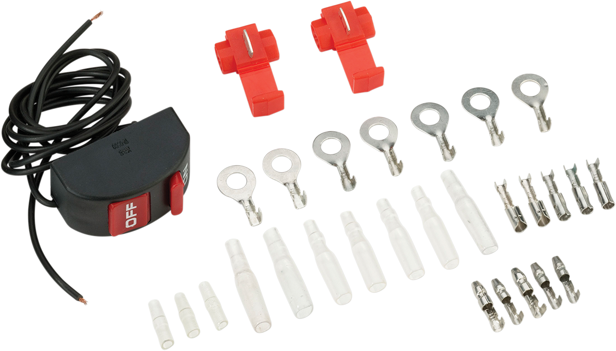 Interruptor MOOSE RACING - Encendido/Apagado - Montaje plano 688-8101