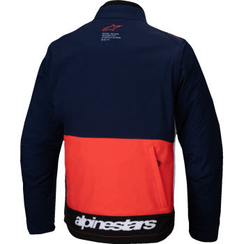 ALPINESTARS Lite-Dura Softshell Jacket - Navy/Orange/White - Medium 3700225-7162-M
