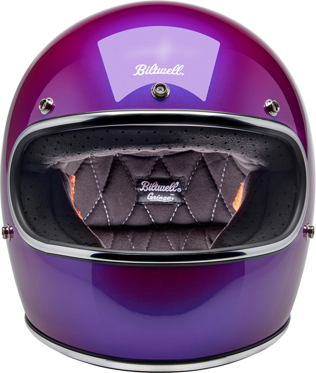 Casco BILTWELL Gringo - Uva metalizada - Mediano 1002-339-503