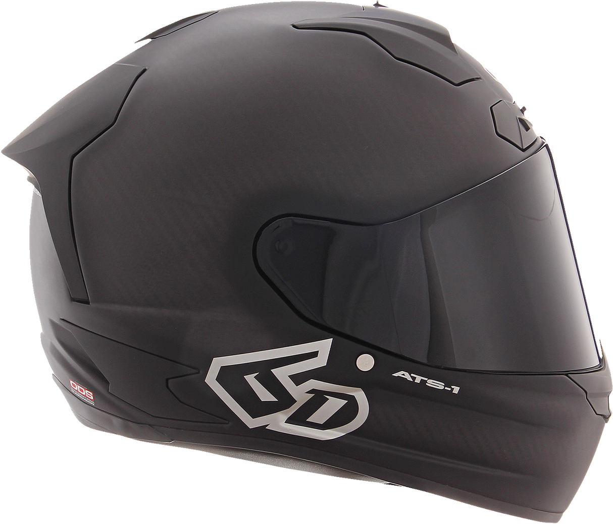 Casco de motocicleta 6D ATS-1R - Negro mate - Talla pequeña 30-0985