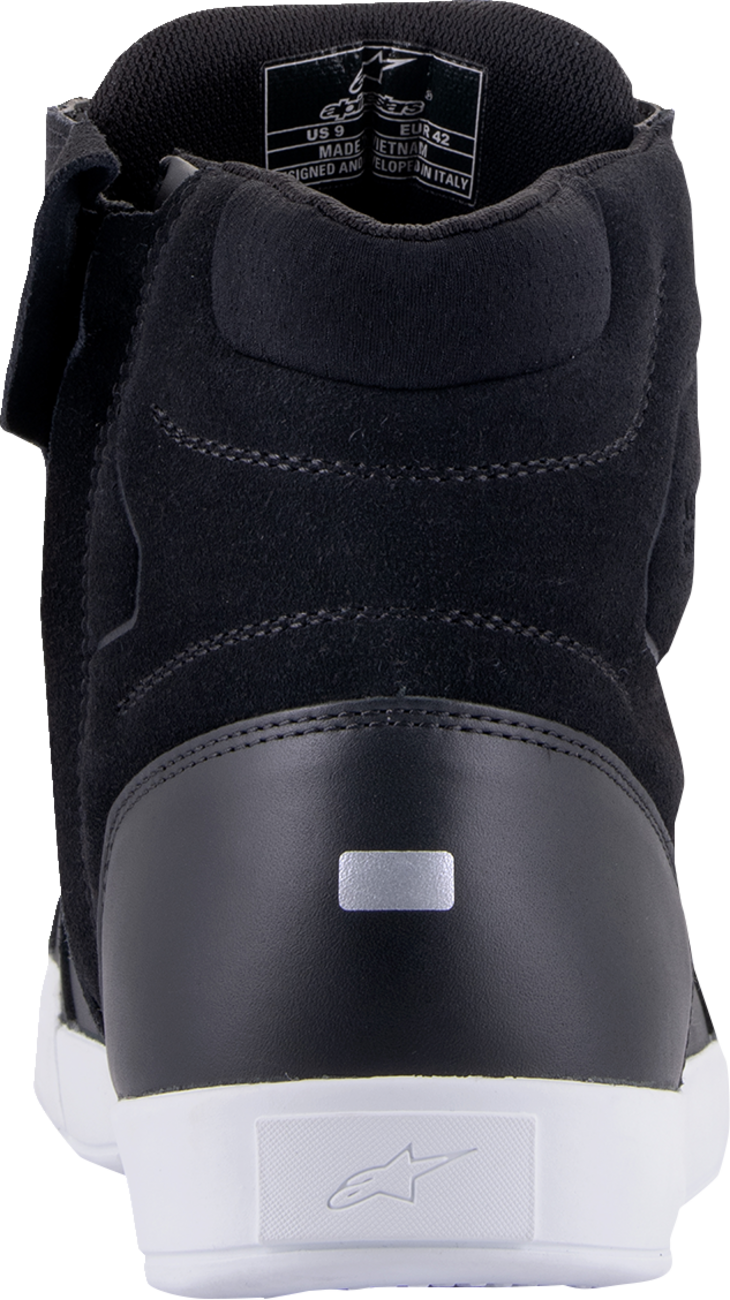 Zapatos ALPINESTARS Chrome - Impermeables - Negro/Blanco - Talla 8.5 (EE. UU.) 2543123-157-8.5