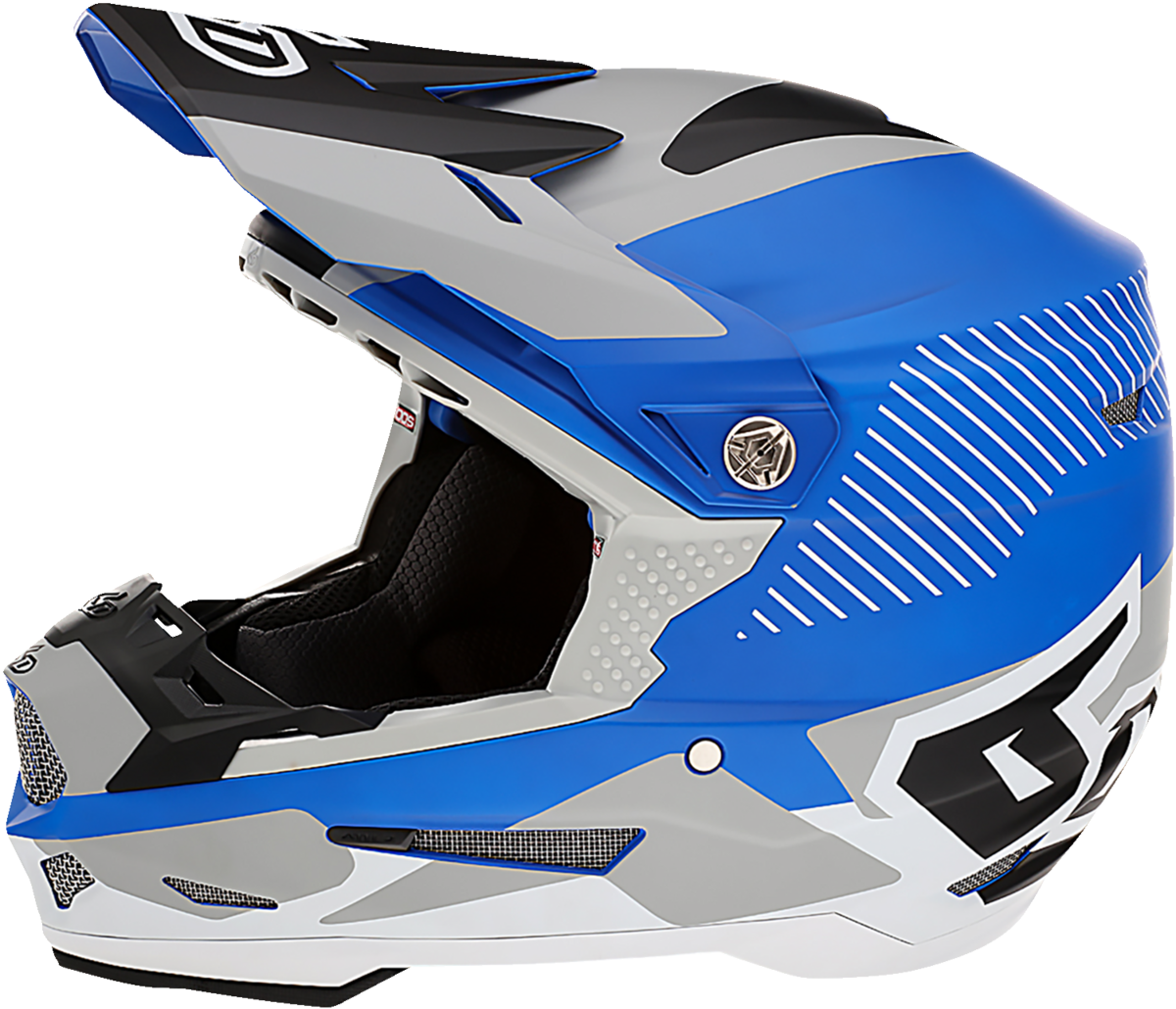 Casco de moto 6D ATR-2 - Fusion - Azul - 2XL 12-2929