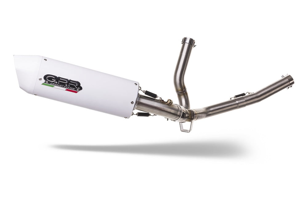 Suzuki V-Strom Dl 650 2012-2016 Exhaust GPR Mid-Line Albus Ceramic