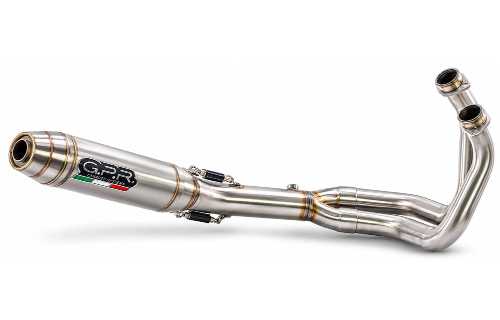 Kawasaki Z500 2024-2026 Exhaust GPR Full System Deeptone Inox