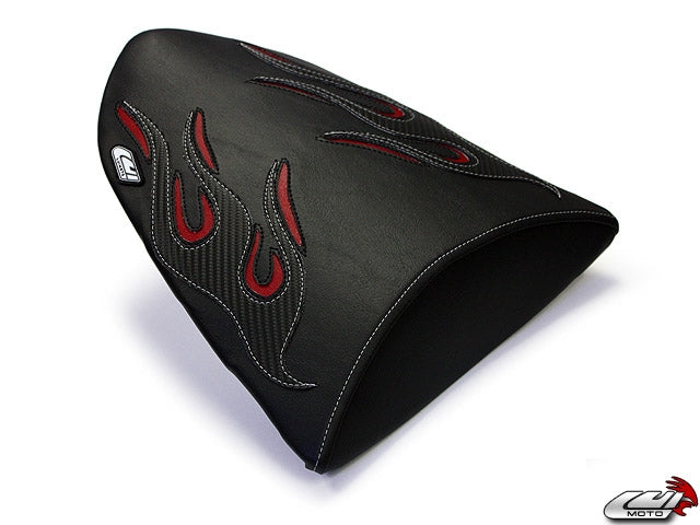 Luimoto Rear Seat Covers | Flame Edition | Kawasaki Ninja ZX 10R 06-07
