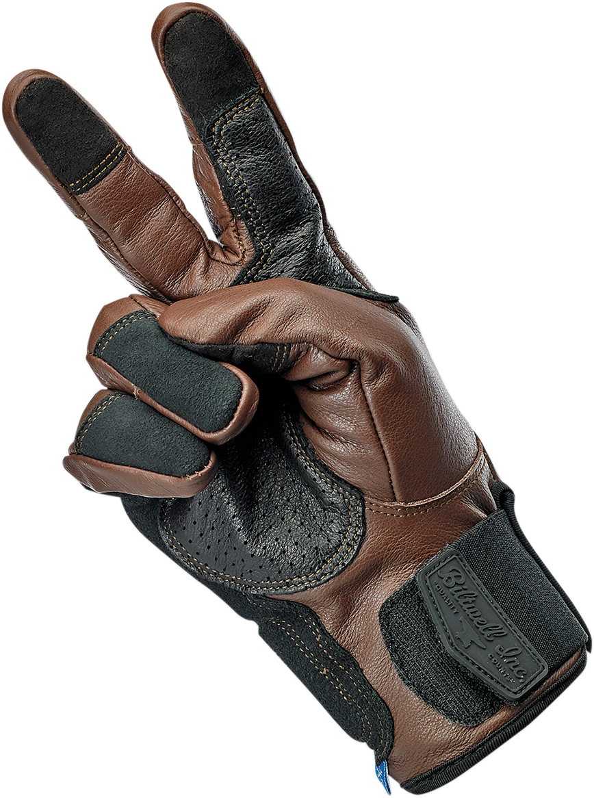 Guantes BILTWELL Belden - Chocolate/Negro - Pequeños 1505-0201-302