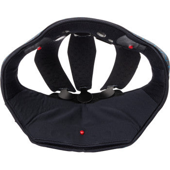 Forro AGV Pista GP RR - Gris/Cian - Medio 201850005523GM