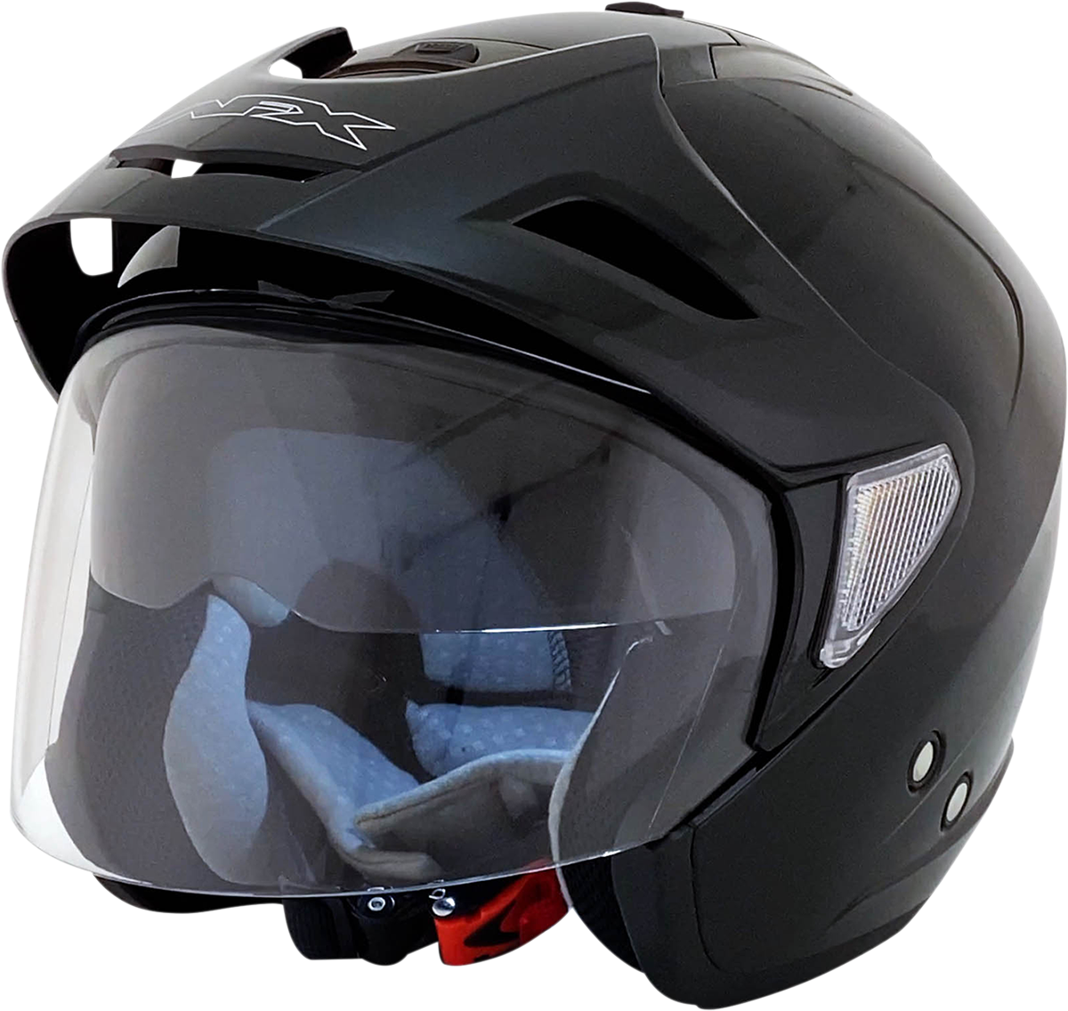 AFX FX-50 Motorcycle Helmet - Gloss Black - 2XL 0104-1368