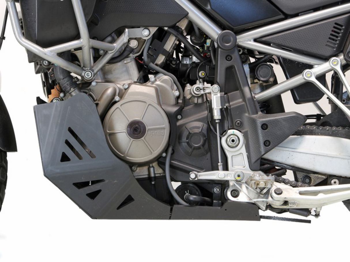 Protector de cárter AXP RACING Adventure - Negro - Aprilla - Tuareg 660 AX1690
