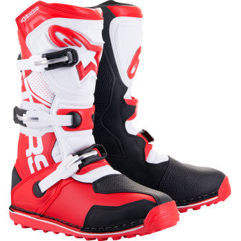 Botas ALPINESTARS Tech-T - Rojo/Negro/Blanco - Talla 6 de EE. UU. 2004017-3016-6