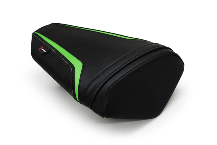 Funda de asiento trasero Luimoto Sport Edition para Kawasaki ZX6R 2013-2018, verde lima y negro