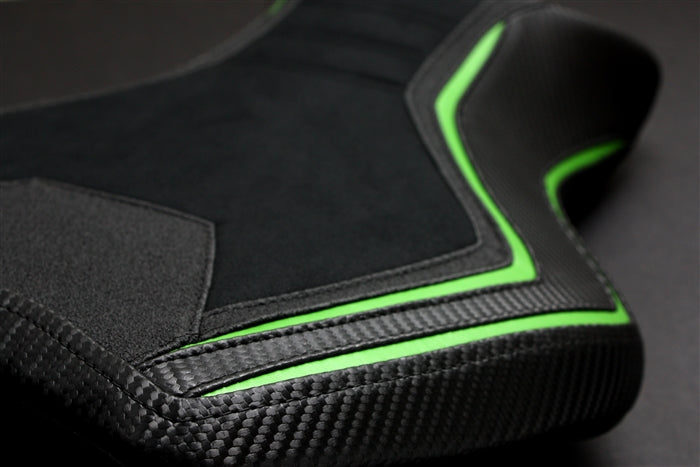 Funda de asiento delantero Luimoto, edición Hypersport para Kawasaki Ninja H2 2015-2023