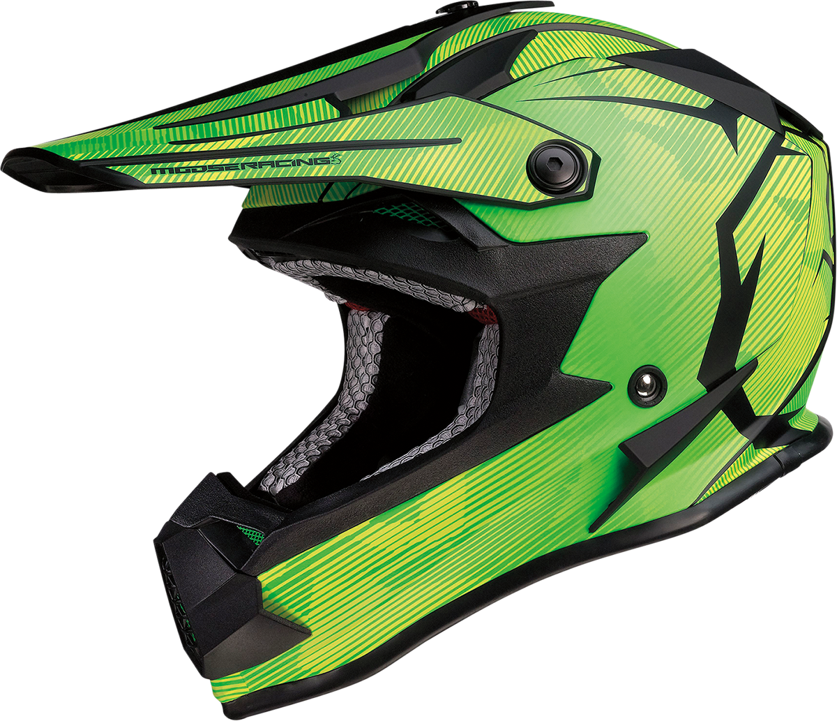 Casco MOOSE RACING FI para jóvenes - Camuflaje Agroid - MIPS® - Amarillo/Verde - Pequeño 0111-1523