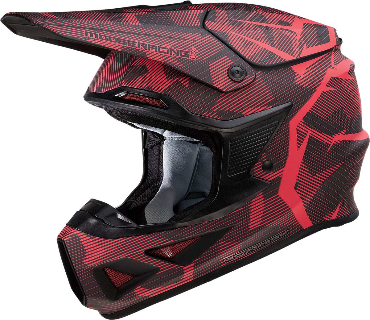 Casco MOOSE RACING FI - Camuflaje Agroid - MIPS® - Rojo/Negro - 3XL 0110-7765