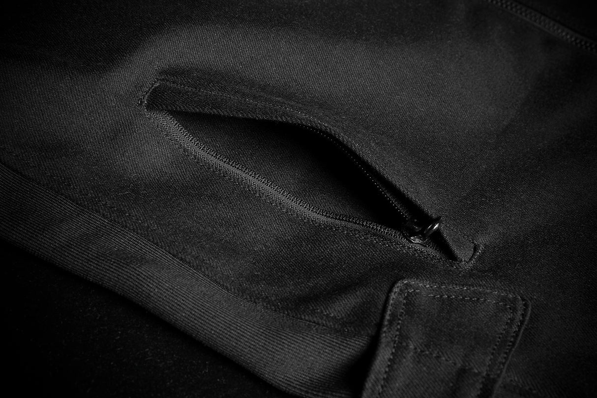 Chaleco vaquero ICON Chamonix - Negro - XL 2830-0555