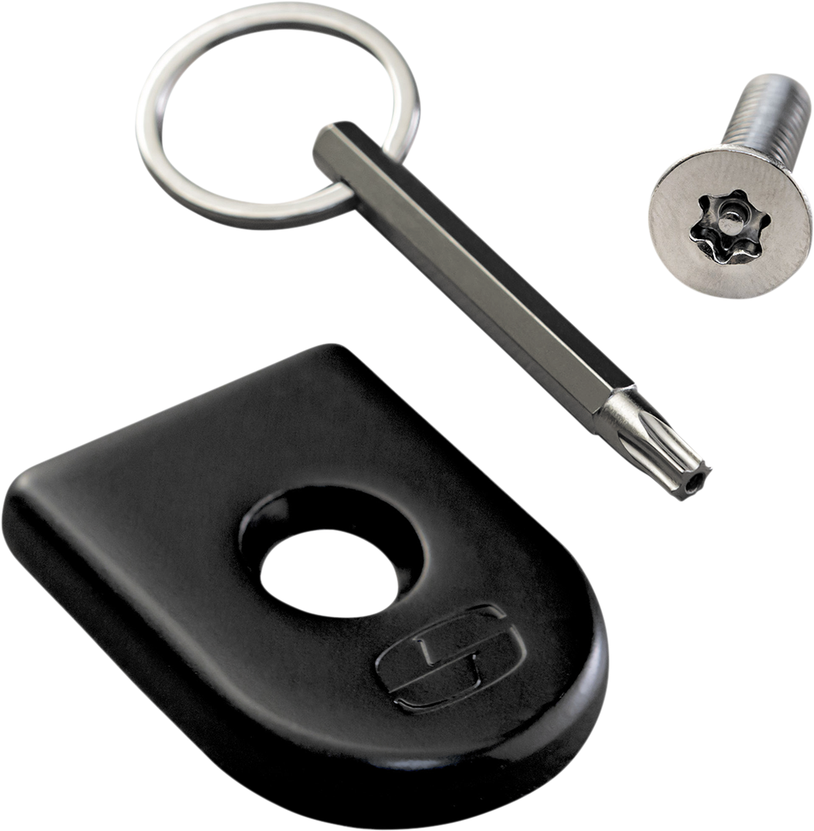 Tornillo de seguridad para asiento SADDLEMEN - Negro 8911B