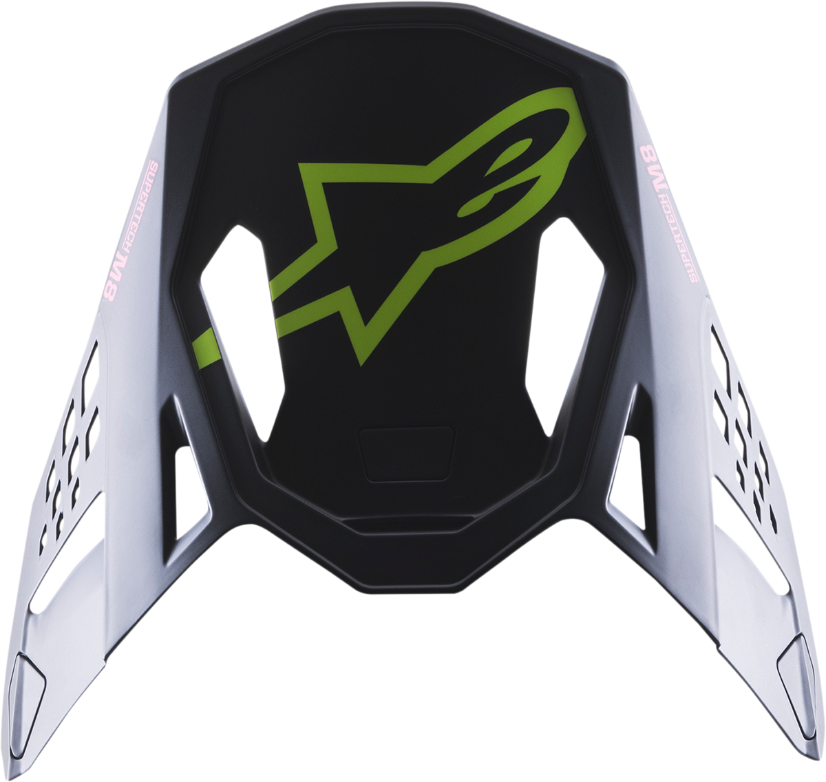 Visera ALPINESTARS Supertech M8 - Echo - Negro/Azul/Amarillo Fluo/Morado 8982621-1759