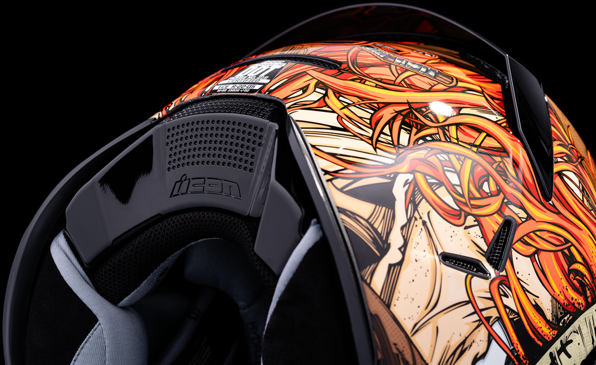 Casco ICON Airframe Pro™ - Topshelf - Rojo - Pequeño 0101-15072