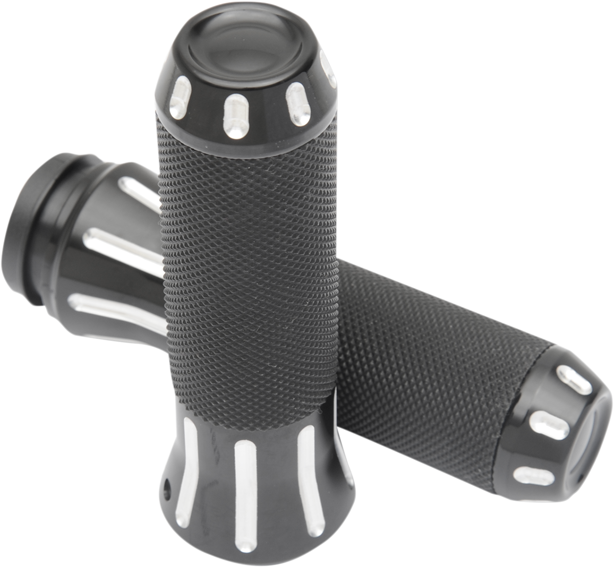 Empuñaduras DRAG SPECIALTIES - Personalizadas - TBW - Corte negro 354127