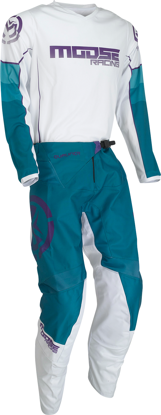 Pantalones MOOSE RACING Qualifier® - Azul/Blanco - 42 2901-10329