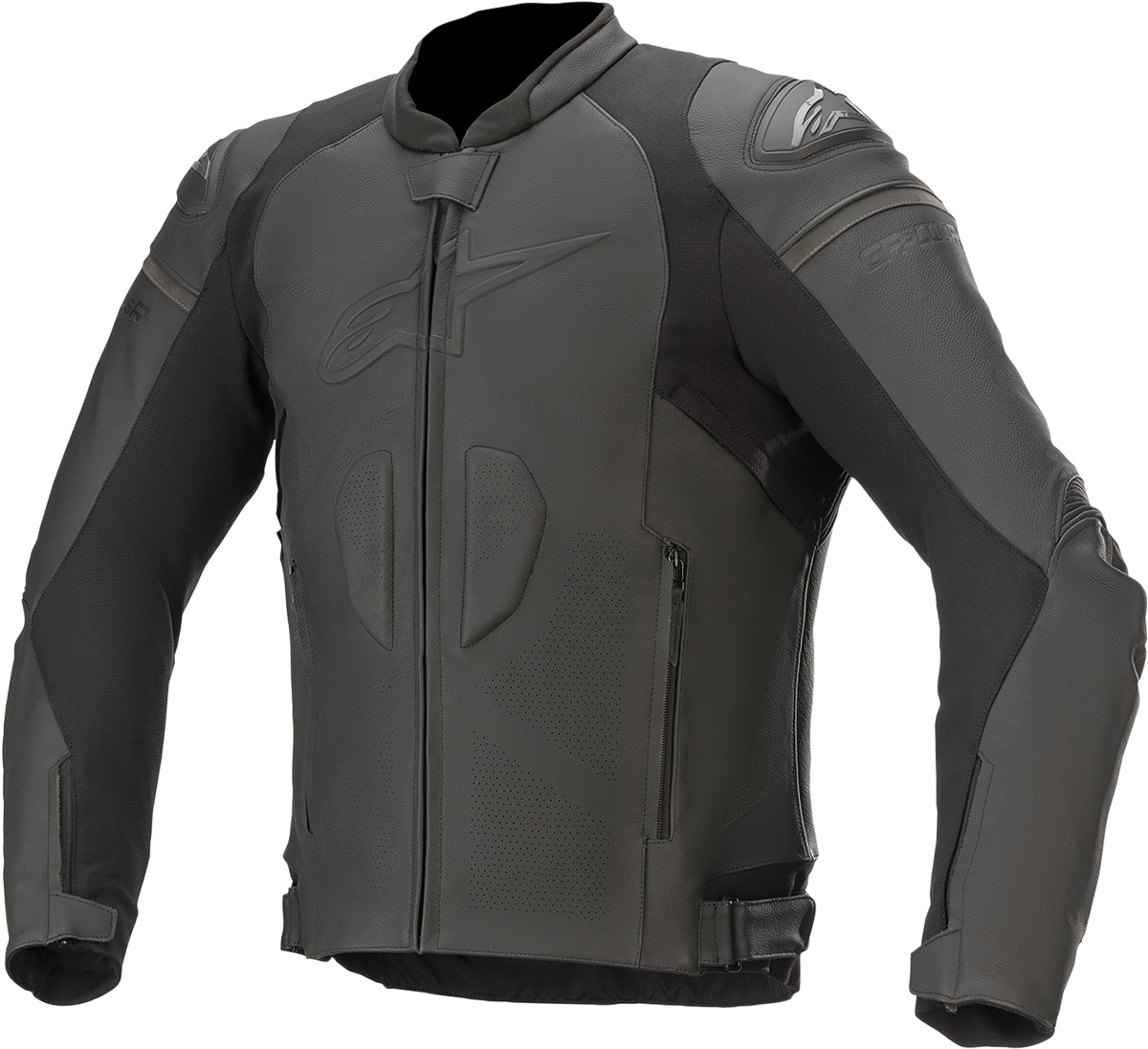 Chaqueta de cuero ALPINESTARS GP Plus R v3 - Negro/Negro - Talla 40 EE. UU. / 50 UE 3100620-1100-50