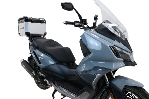 SYM ADX300 2024-2026 GPR Tech 35L Aluminum Top Case, Silver with Mounting Plate - photo 2