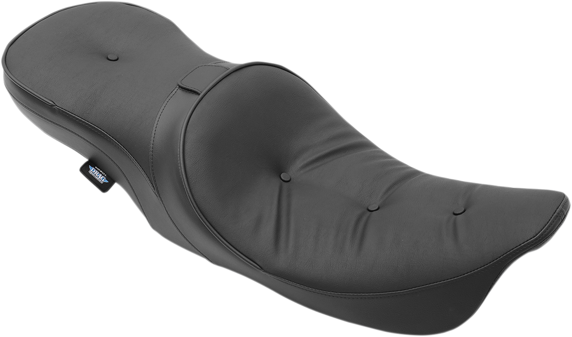 Asiento de turismo bajo DRAG SPECIALTIES - Almohada - Respaldo del conductor - FL '99-'07 0801-1105