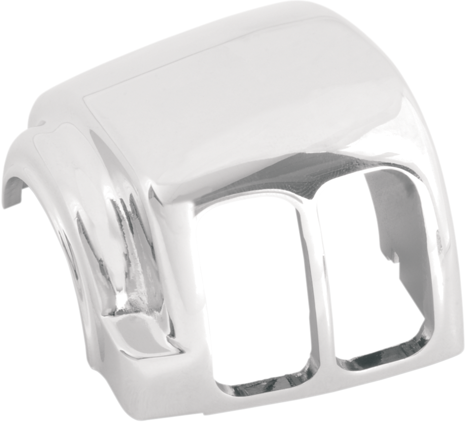 Carcasa del interruptor DRAG SPECIALTIES - Izquierda - Superior - Lisa - Cromada H07-0671B-LT