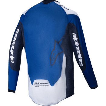 Maillot ALPINESTARS Pro-Dura - Azul marino/Azul/Blanco - XL 3760125-7174-XL