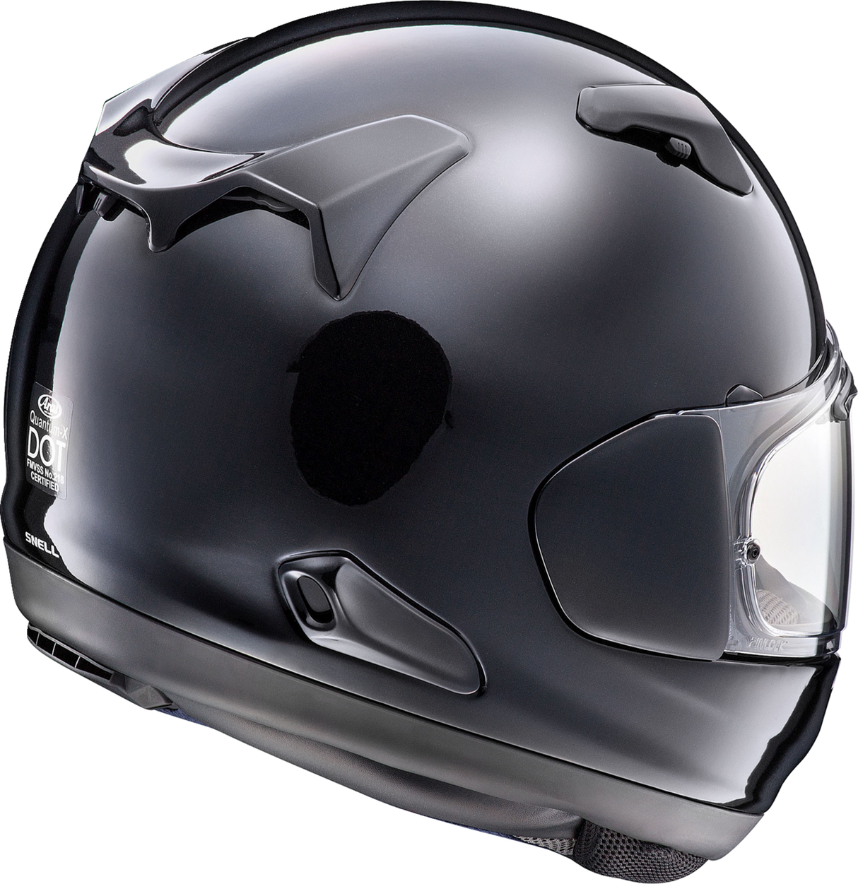 ARAI Quantum-X Motorcycle Helmet - Pearl Black - Medium 0101-15696