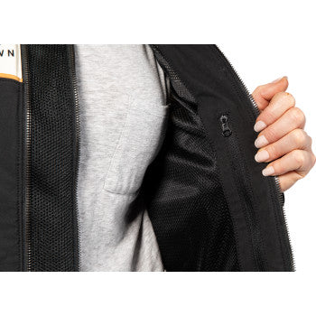Chaqueta ICON Hella 4™ para mujer - Negra - Talla pequeña 2822-1677