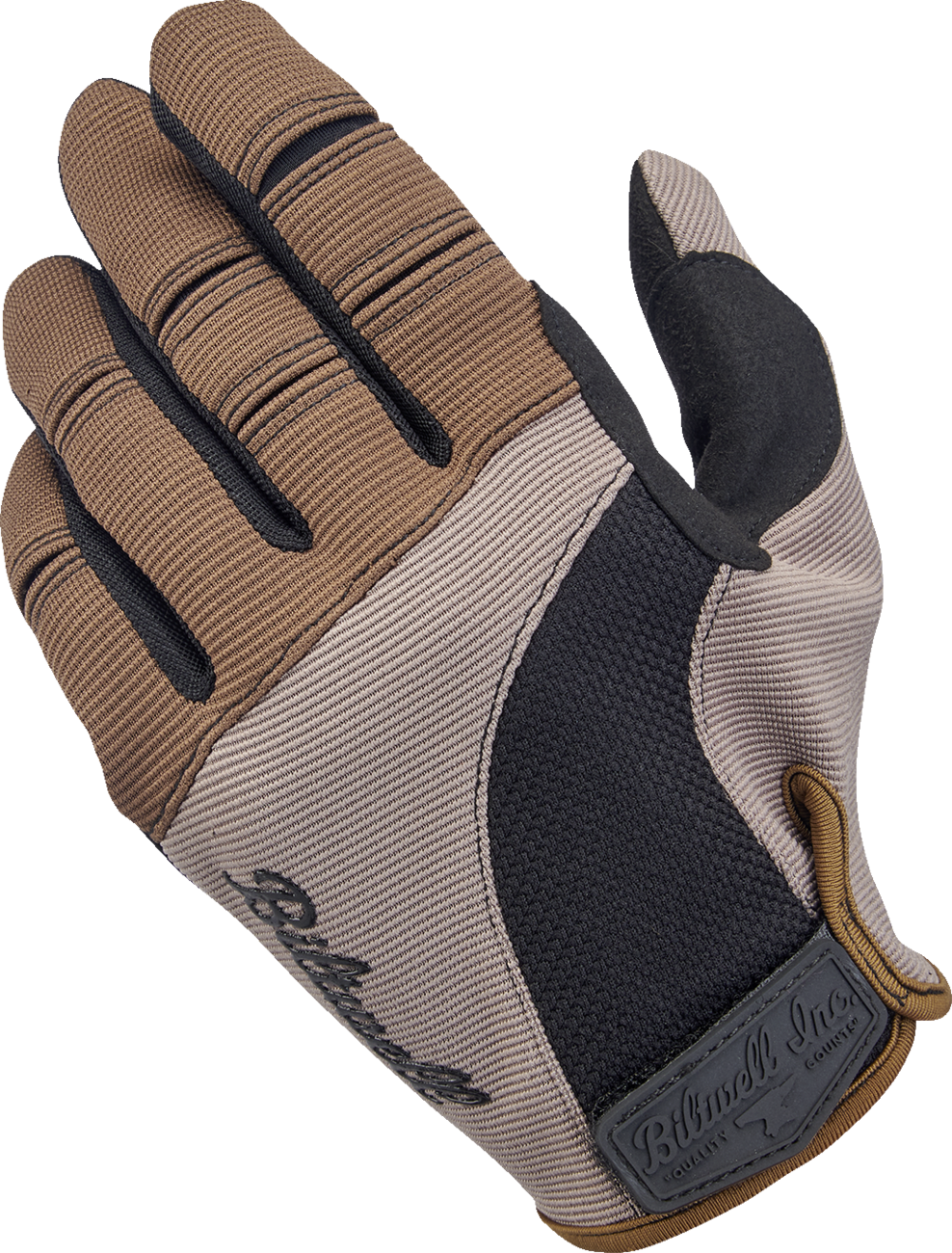 Guantes de moto BILTWELL - Coyote/Negro - Medianos 1501-1301-003