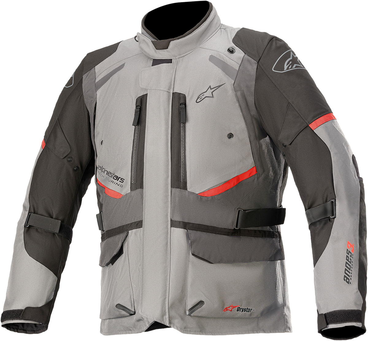Chaqueta ALPINESTARS Andes v3 Drystar® - Gris/Gris - Talla pequeña 3207521-9037-S